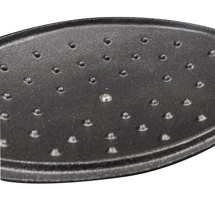Khay Nướng Gang American Metalcraft CIPO3 2.8 lít Hình Oval Có Nắp