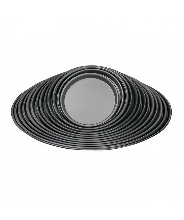 Khay Pizza Thon American Metalcraft HC2010 25.4 cm Sâu 1.3 cm Phủ Cứng Nhôm