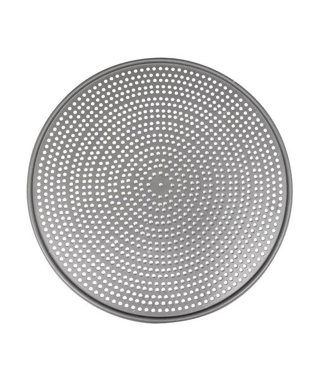 Khay Pizza Mega Lỗ American Metalcraft HC28716 40.6x42.5 cm Nhôm Phủ Cứng