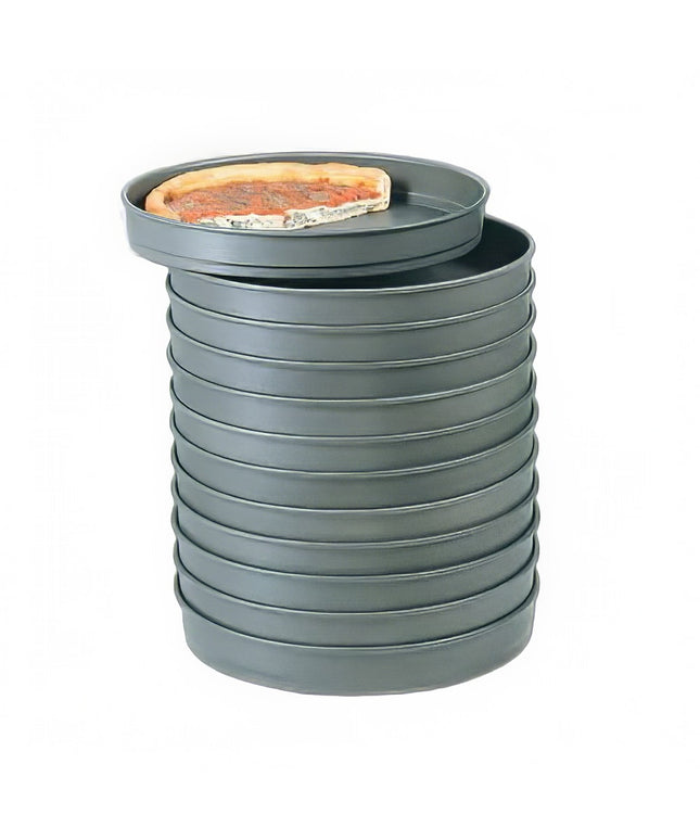 Khay Pizza American Metalcraft HC5014 35.6 cm Xếp Chồng Sâu 5.1 cm Phủ Cứng Nhôm