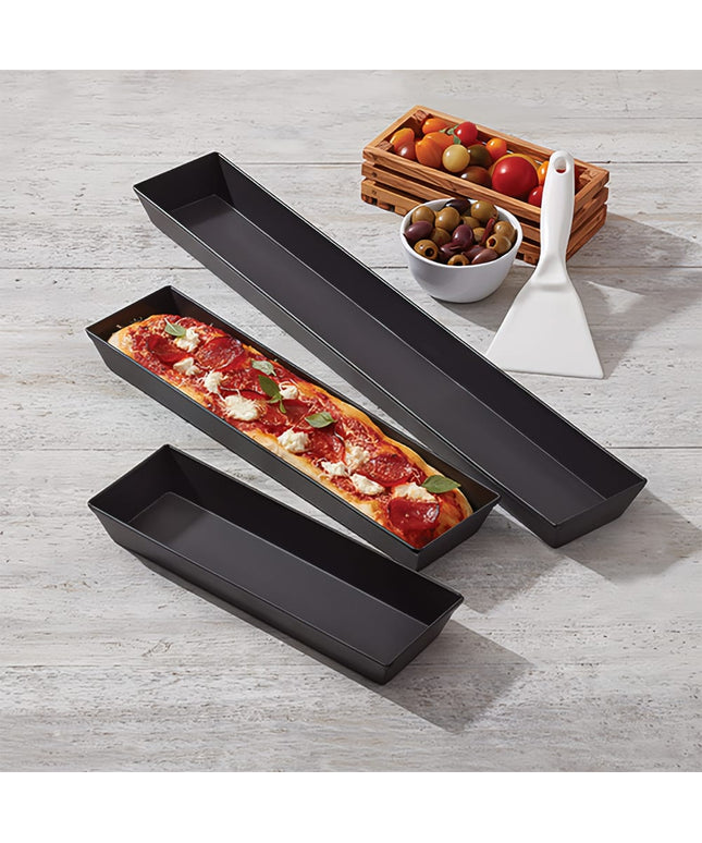Khay Pizza Sâu Chữ Nhật American Metalcraft HCLP24 61 x 10.2 cm Nhôm