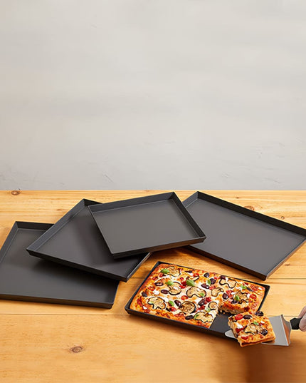 Khay Pizza American Metalcraft HCSS16 40.6 cm Vuông Dày Nhôm