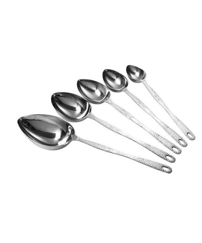 Thìa Phục Vụ Định Lượng Tiệc Buffet American Metalcraft HMMS14 30.5 cm Thép Không Gỉ Vân Búa