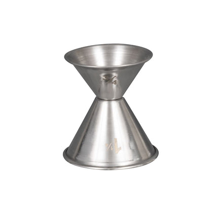 Ly Đong Đôi American Metalcraft J202A 22 ml & 37 ml Thép Không Gỉ Mờ