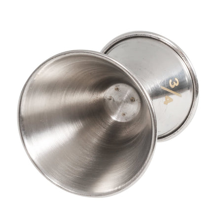 Ly Đong Đôi American Metalcraft J203 22 ml & 45 ml Thép Không Gỉ Mờ