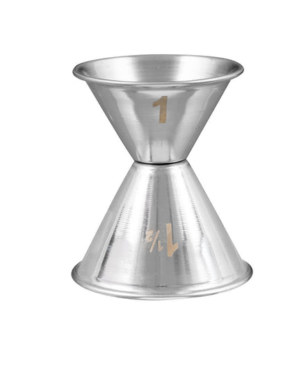 Ly Đong Đôi American Metalcraft J204 30 ml & 45 ml Thép Không Gỉ Mờ