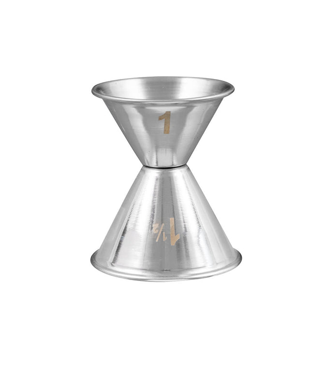Ly Đong Đôi American Metalcraft J204 30 ml & 45 ml Thép Không Gỉ Mờ