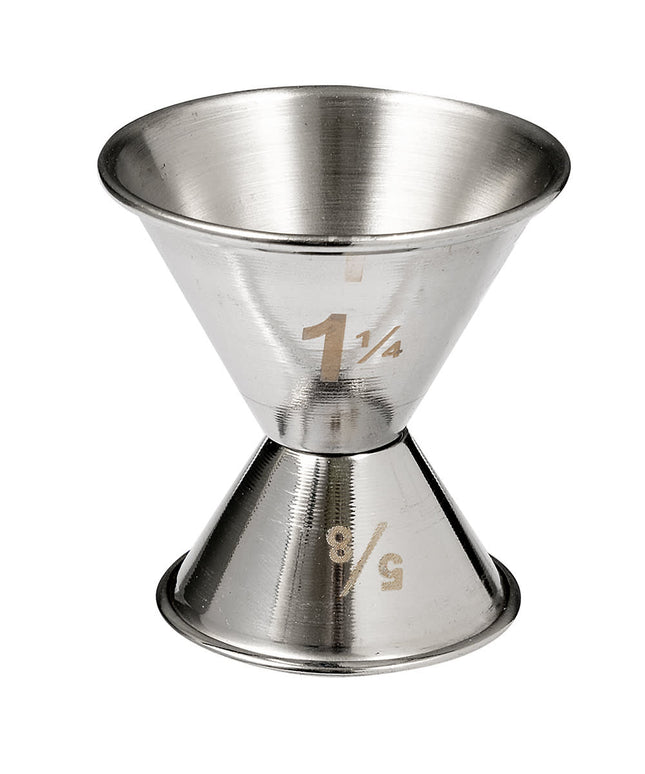 Ly Đong Đôi American Metalcraft J208 18 ml & 37 ml Thép Không Gỉ Mờ