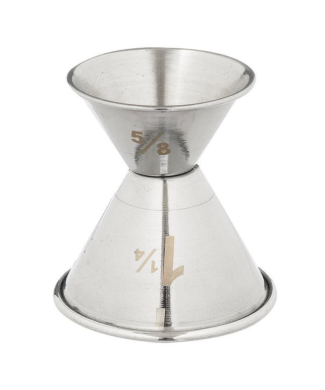 Ly Đong Đôi American Metalcraft J208 18 ml & 37 ml Thép Không Gỉ Mờ