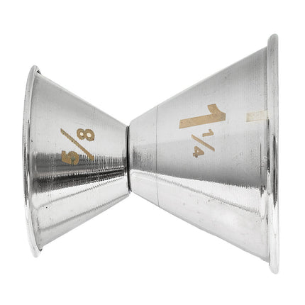 Ly Đong Đôi American Metalcraft J208 18 ml & 37 ml Thép Không Gỉ Mờ
