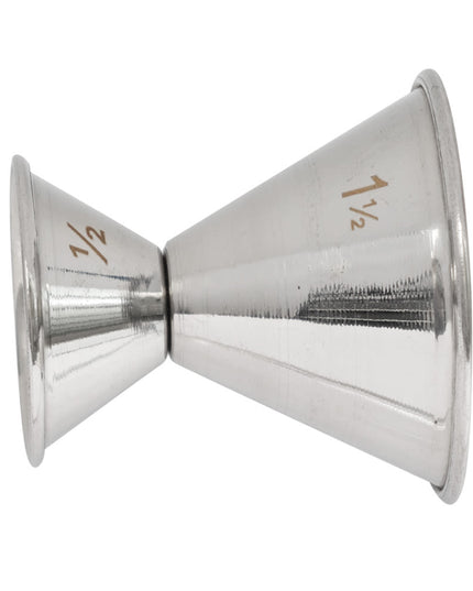 Ly Đong Đôi American Metalcraft J212 15 ml & 45 ml Thép Không Gỉ Mờ