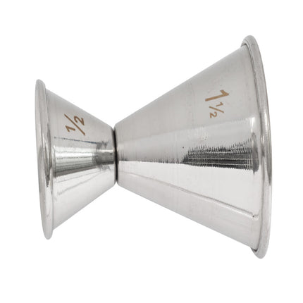 Ly Đong Đôi American Metalcraft J212 15 ml & 45 ml Thép Không Gỉ Mờ