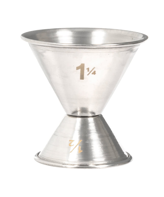 Ly Đong Đôi American Metalcraft J214 15 ml & 37 ml Thép Không Gỉ Mờ