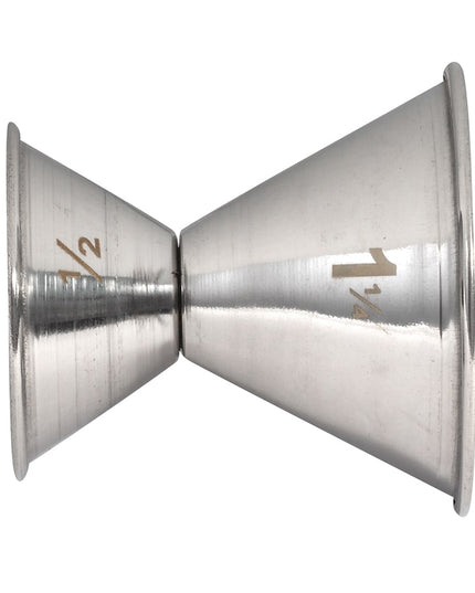 Ly Đong Đôi American Metalcraft J214 15 ml & 37 ml Thép Không Gỉ Mờ