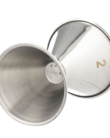 Ly Đong Đôi American Metalcraft J266 45 ml & 60 ml Thép Không Gỉ Mờ