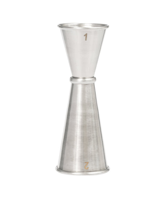 Ly Đong Đôi American Metalcraft JG5 30 ml & 60 ml Thép Không Gỉ Mờ