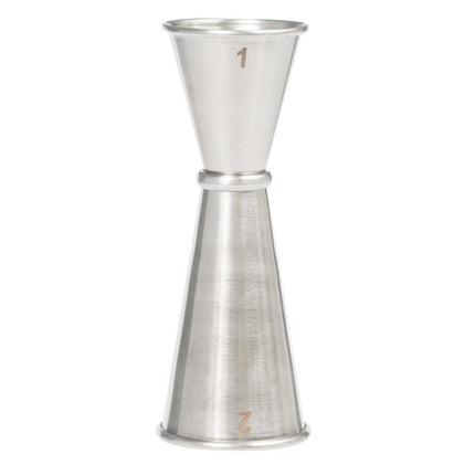 Ly Đong Đôi American Metalcraft JG5 30 ml & 60 ml Thép Không Gỉ Mờ
