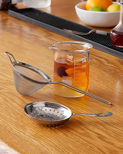 Lọc Julep American Metalcraft JS6 Thép Không Gỉ Màu Bạc