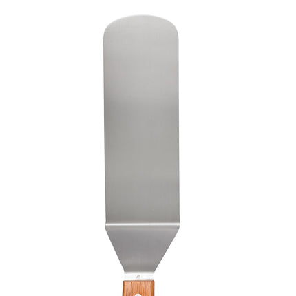 Xẻng Lật American Metalcraft LT14 Lưỡi Bo Tròn Gỗ/Thép Không Gỉ Lưỡi 7.6 x 20.3 cm 35.6 cm
