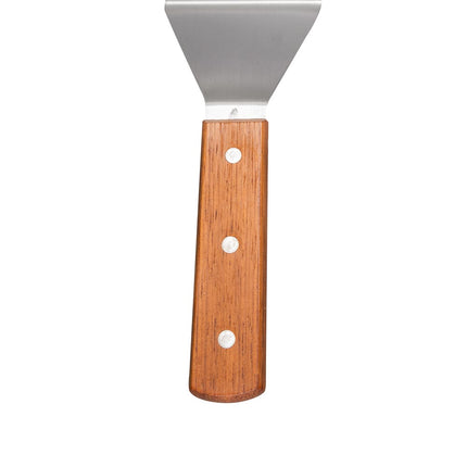 Xẻng Lật American Metalcraft LT14 Lưỡi Bo Tròn Gỗ/Thép Không Gỉ Lưỡi 7.6 x 20.3 cm 35.6 cm
