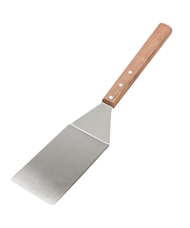Xẻng Lật Lệch American Metalcraft LT198 50.8 cm Lưỡi Cạnh Bo Tròn 10.2x20.3 cm Gỗ/Thép Không Gỉ