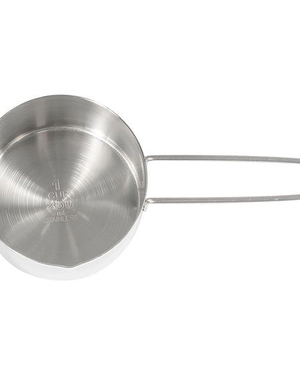 Cốc Đong American Metalcraft MCW10 237 ml Tay Cầm Dây Thép Không Gỉ