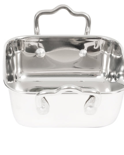 Khay Nướng Mini Vuông American Metalcraft MRPS45 414ml 2 Tay Cầm, Thép Không Gỉ