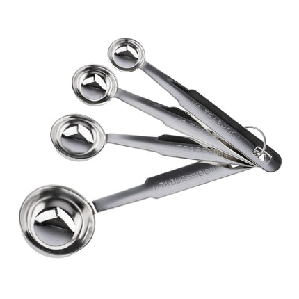 Bộ 4 Thìa Đong American Metalcraft MSSR74 Dạng Muỗng Tròn Thép Không Gỉ