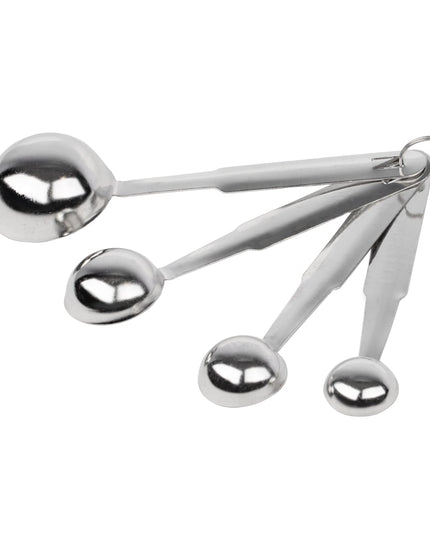 Bộ 4 Thìa Đong American Metalcraft MSSR74 Dạng Muỗng Tròn Thép Không Gỉ