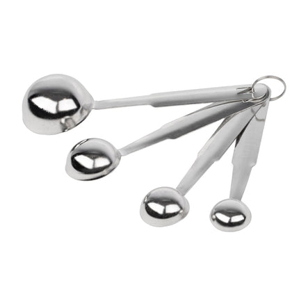 Bộ 4 Thìa Đong American Metalcraft MSSR74 Dạng Muỗng Tròn Thép Không Gỉ