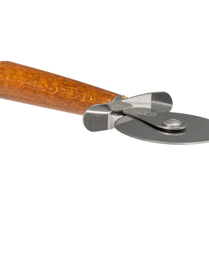 Dao Cắt Pizza American Metalcraft PC7250 6.4 cm Tay Cầm Gỗ Thép Không Gỉ