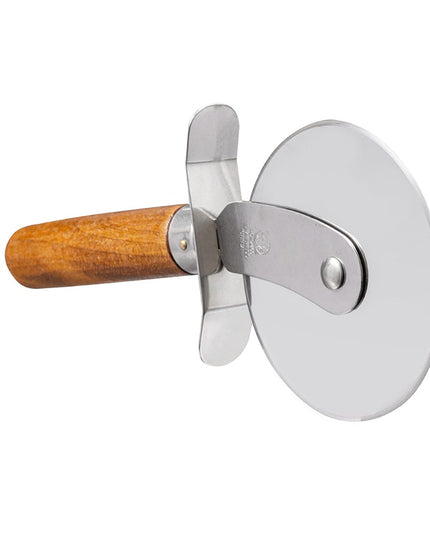 Dao Cắt Pizza American Metalcraft PC7400 10.2cm Tay Cầm Gỗ Thép Không Gỉ