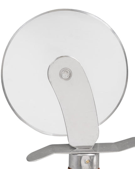 Dao Cắt Pizza American Metalcraft PC7400 10.2cm Tay Cầm Gỗ Thép Không Gỉ