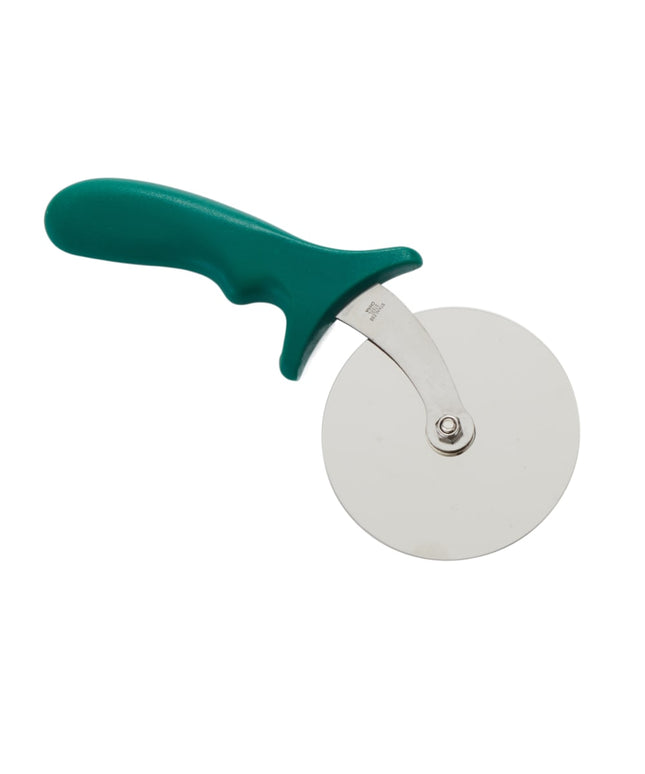 Dao Cắt Pizza American Metalcraft PIZG3 10.2cm Tay Cầm Nhựa Xanh Thép Không Gỉ