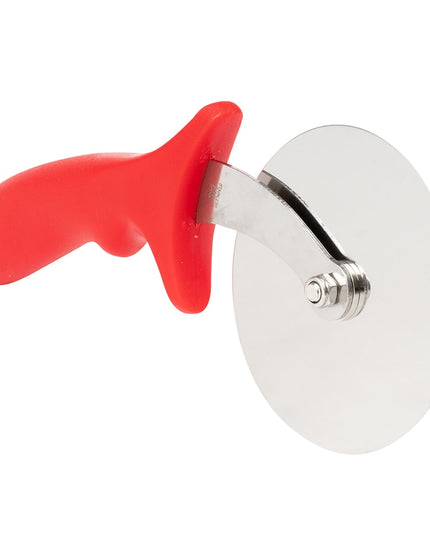 Dao Cắt Pizza American Metalcraft PIZR2 10.2 cm Tay Cầm Nhựa Đỏ Thép Không Gỉ