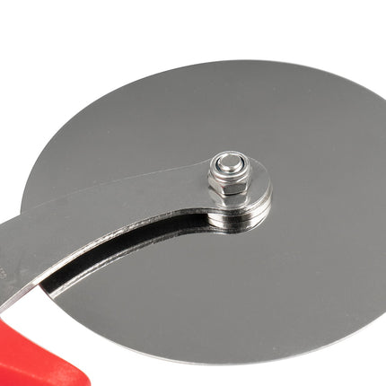 Dao Cắt Pizza American Metalcraft PIZR2 10.2 cm Tay Cầm Nhựa Đỏ Thép Không Gỉ
