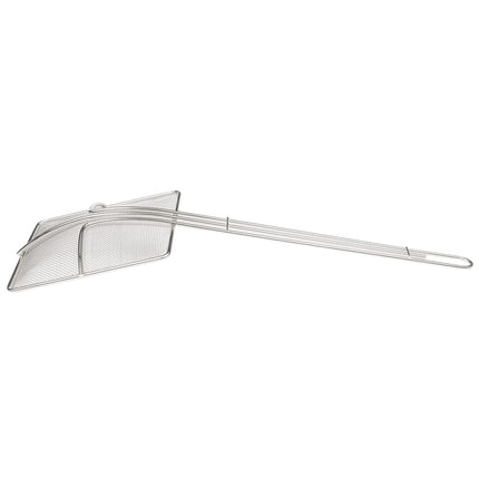 Vợt Lọc Vuông American Metalcraft SKS714 17.8 cm Tay Cầm 35.6 cm, Thiếc/Lưới