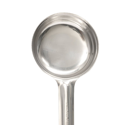 Thìa Chia Phần Đặc Kiểu Muôi American Metalcraft SPN2 59 ml, 6.4 cm, Tay Cầm Grip, Màu Đỏ