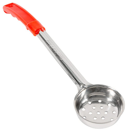 Muỗng Định Lượng Có Lỗ Kiểu Vá American Metalcraft SPNP2 59 ml 6.4 cm Tay Cầm Chống Trượt Đỏ