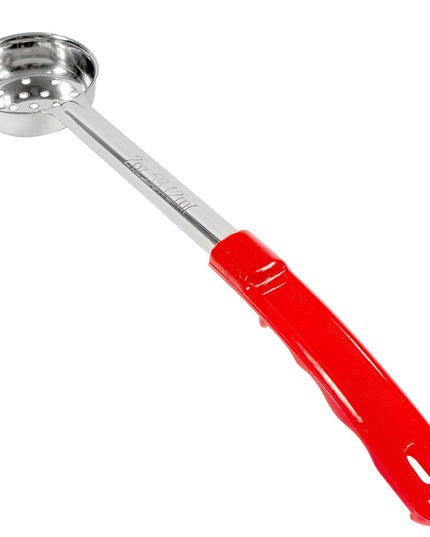 Muỗng Định Lượng Có Lỗ Kiểu Vá American Metalcraft SPNP2 59 ml 6.4 cm Tay Cầm Chống Trượt Đỏ