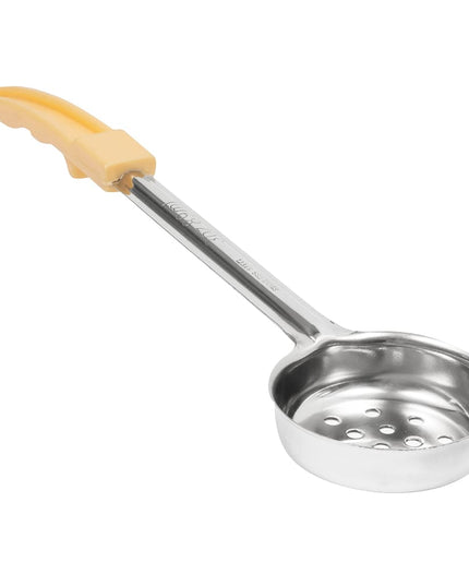 Muỗng Định Lượng Có Lỗ Kiểu Vá American Metalcraft SPNP3 89 ml 7.6 cm Tay Cầm Chống Trượt Be