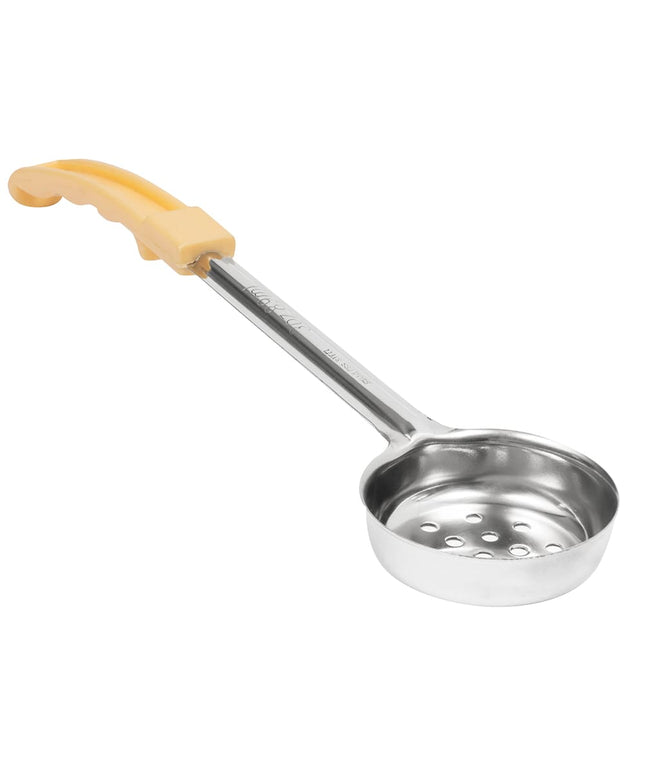 Muỗng Định Lượng Có Lỗ Kiểu Vá American Metalcraft SPNP3 89 ml 7.6 cm Tay Cầm Chống Trượt Be