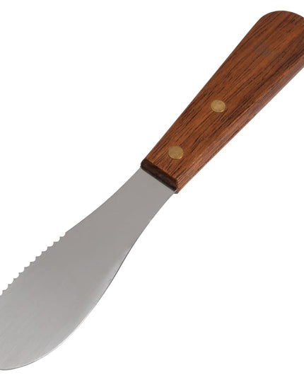 Dao Phết Sandwich American Metalcraft SPR725 20.3 cm Tay Cầm Gỗ Thép Không Gỉ