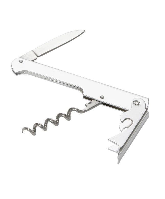 Dụng Cụ Mở Rượu Phục Vụ American Metalcraft WCS871 Kèm Dao Cắt Giấy Bạc & Đồ Khui Nắp Chai Thép Không Gỉ
