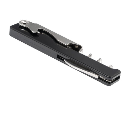 Dụng Cụ Mở Rượu American Metalcraft WCSB415 Dao Cắt Giấy Bạc & Mở Nắp Chai Đen
