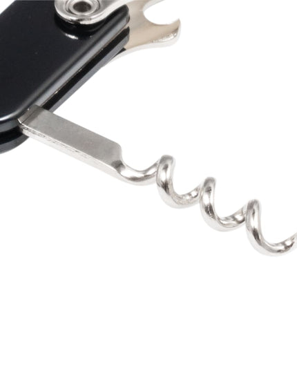 Dụng Cụ Mở Rượu American Metalcraft WCSB415 Dao Cắt Giấy Bạc & Mở Nắp Chai Đen