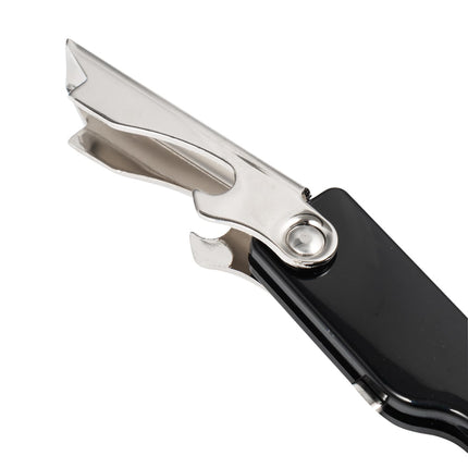 Dụng Cụ Mở Rượu American Metalcraft WCSB415 Dao Cắt Giấy Bạc & Mở Nắp Chai Đen