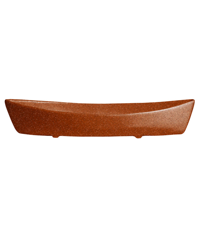 Đồ phục vụ sushi G.E.T Enterprises BT031-MOD-T Bugambilia 6,5 lít Smooth MOD Finish Terracotta nhôm phủ nhựa thuyền sâu