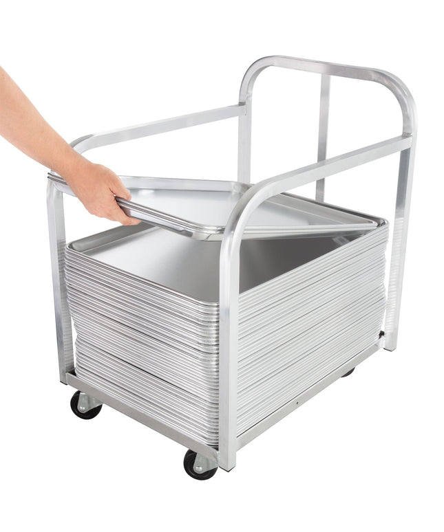 Xe đẩy vận chuyển khay nướng Advance Tabco PD-1 có tay đẩy