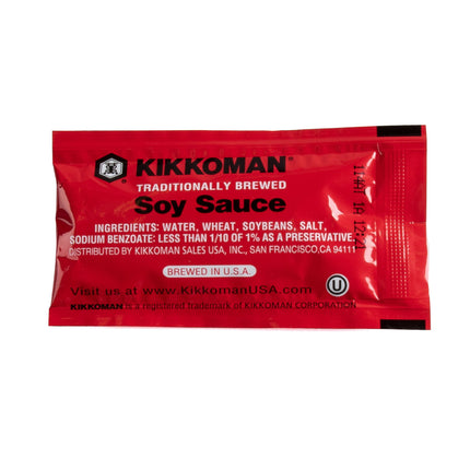 Nước tương Kikkoman gói 6 ml - Thùng 500 gói